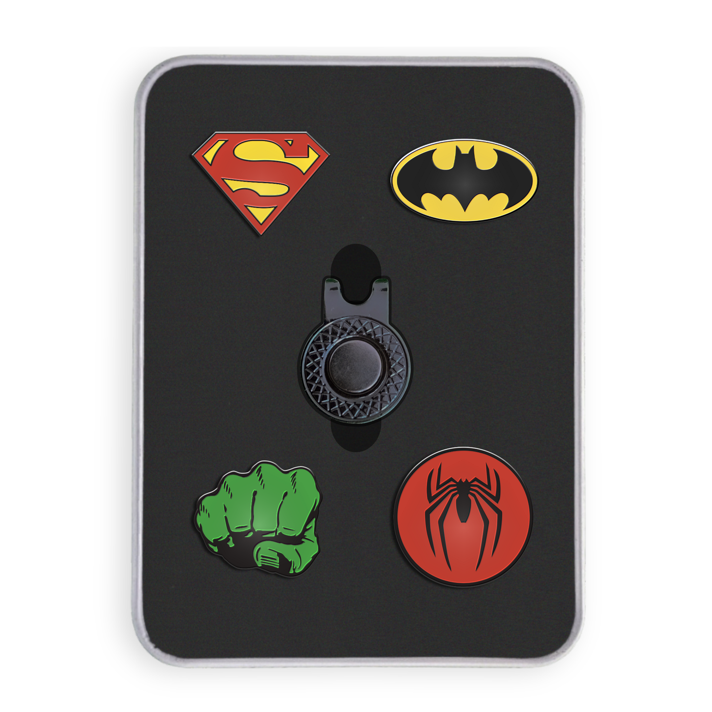 Golf Ball Marker Gift Set - Superheroes Full Set