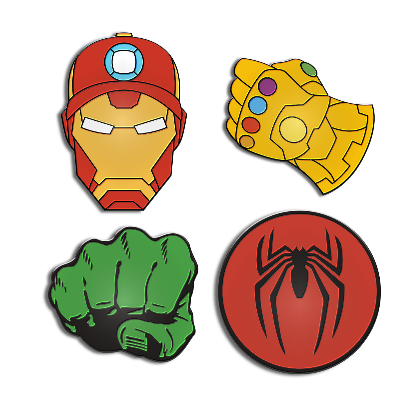 Golf Ball Marker Gift Set - Superheroes Full Set Marv