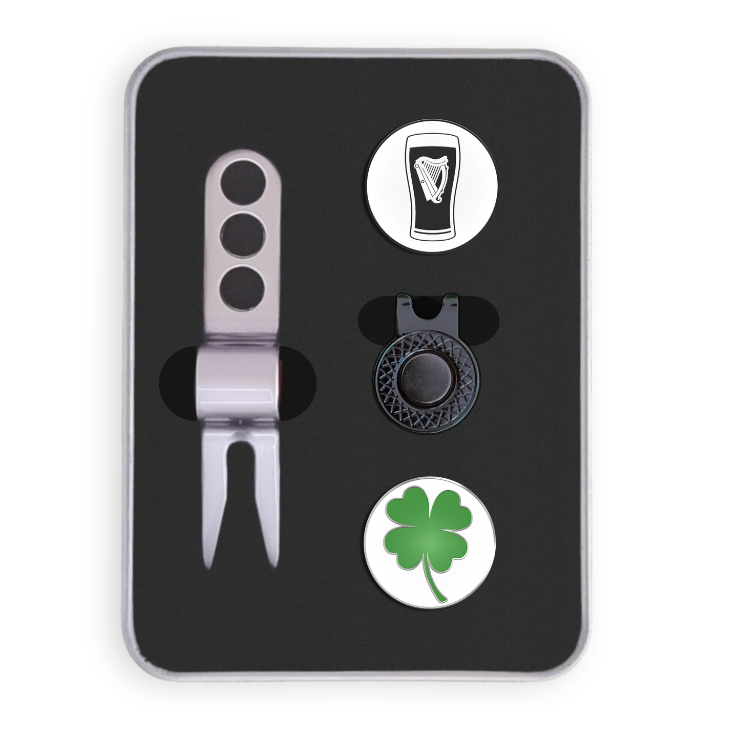 Golf Ball Marker Gift Set - Luck of the Irish