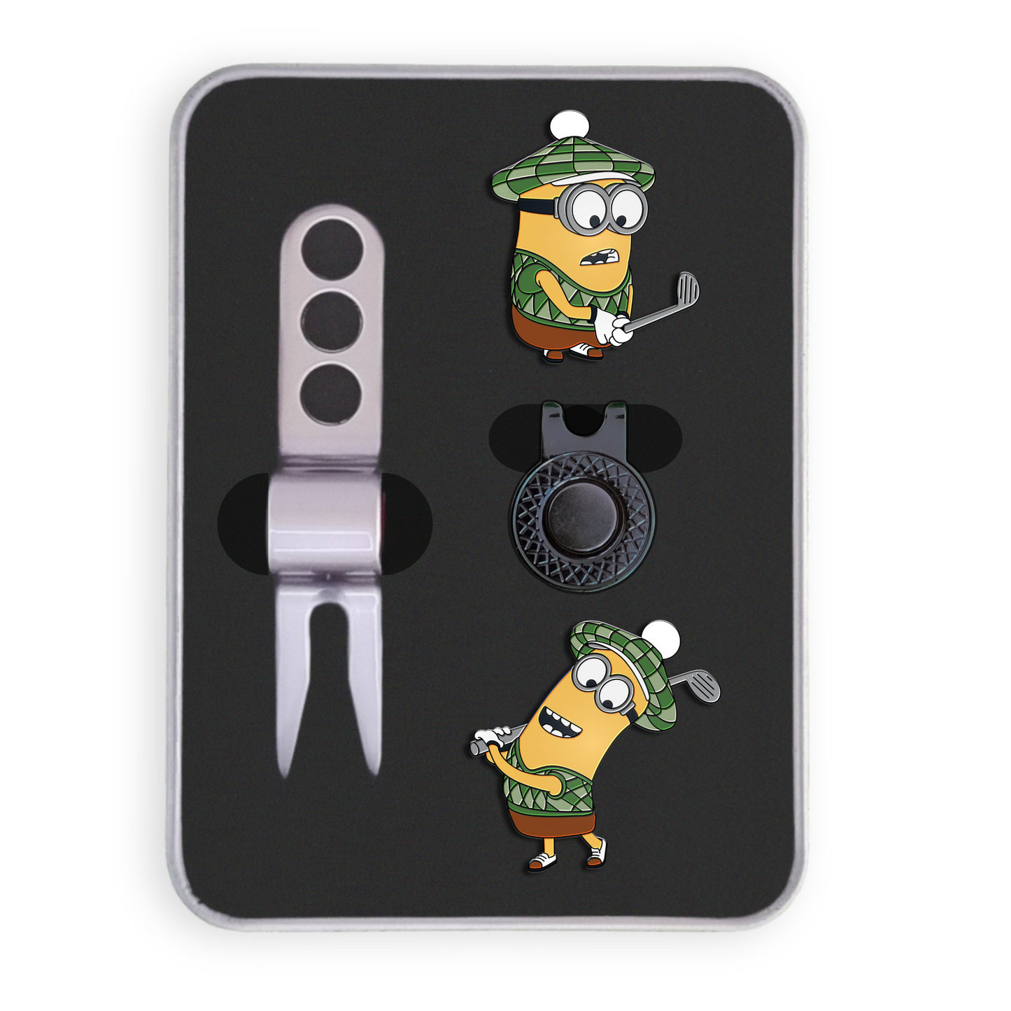 Golf Ball Marker Gift Set - Mini Henchman