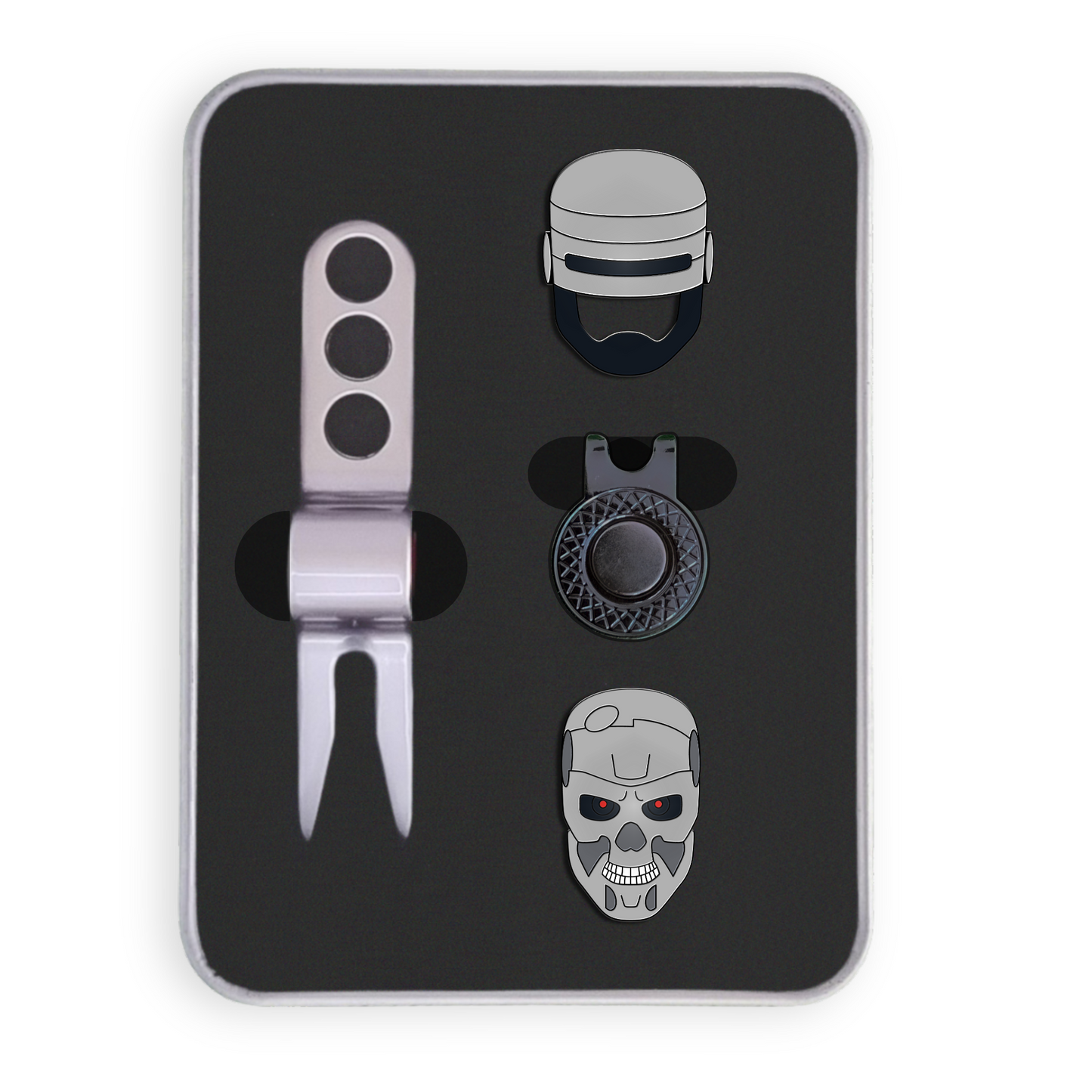 Golf Ball Marker Gift Set - Robo | Terminator
