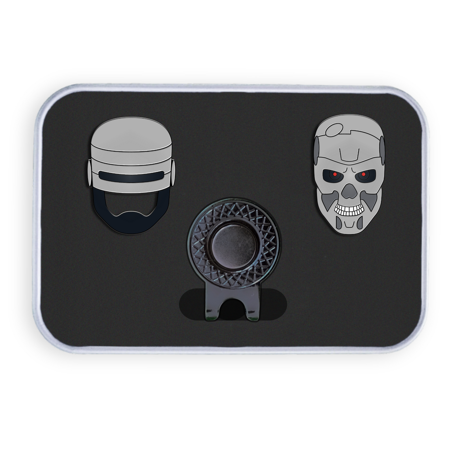Golf Ball Marker Gift Set - Robo | Terminator