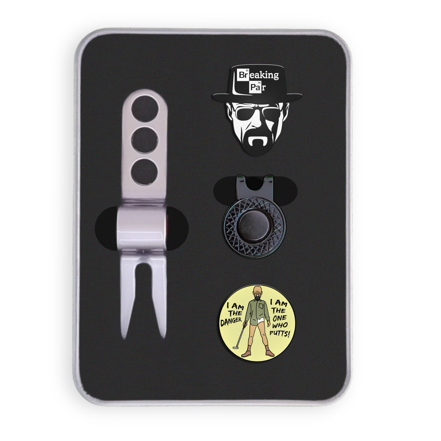 Golf Ball Marker Set - Breaking Par