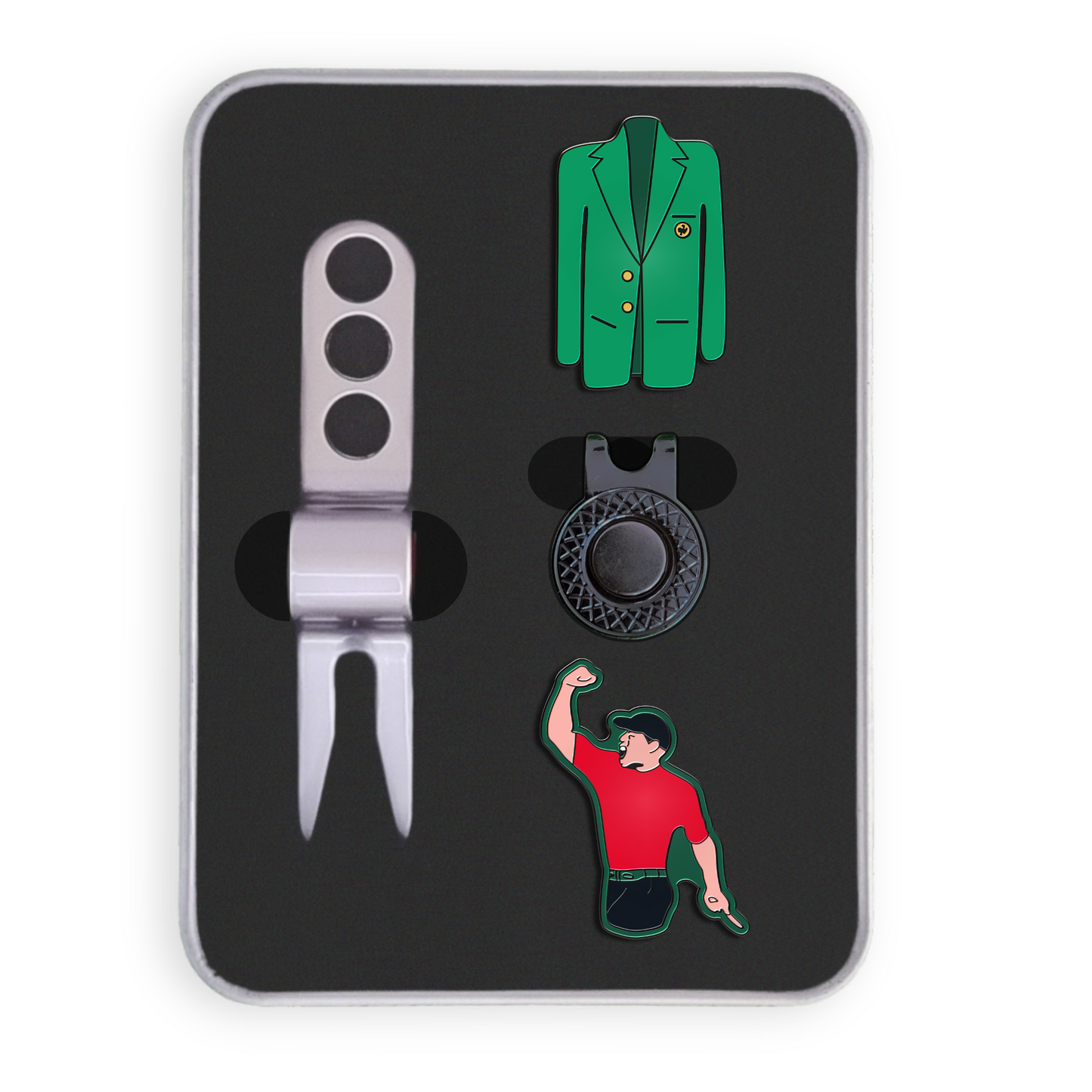 Golf Ball Marker Gift Set - Masters | Tiger