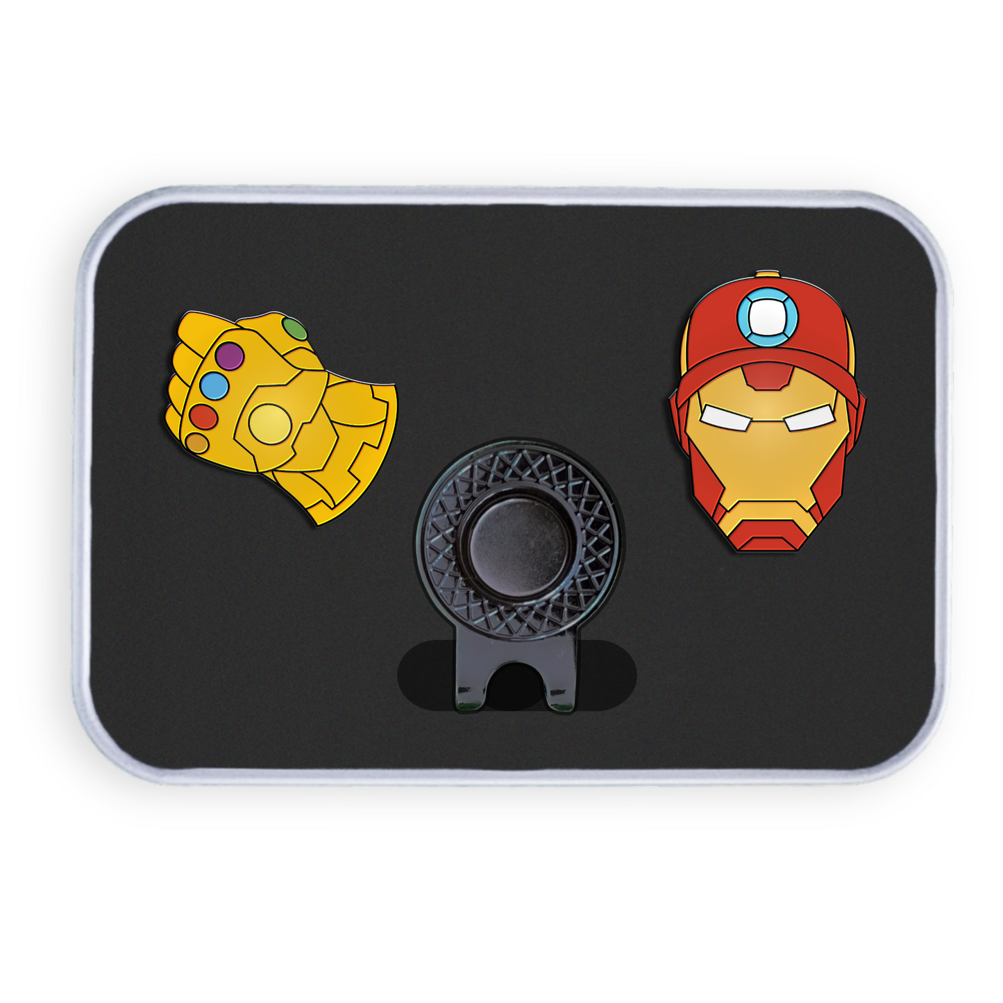 Golf Ball Marker Gift Set - Iron Gauntlet