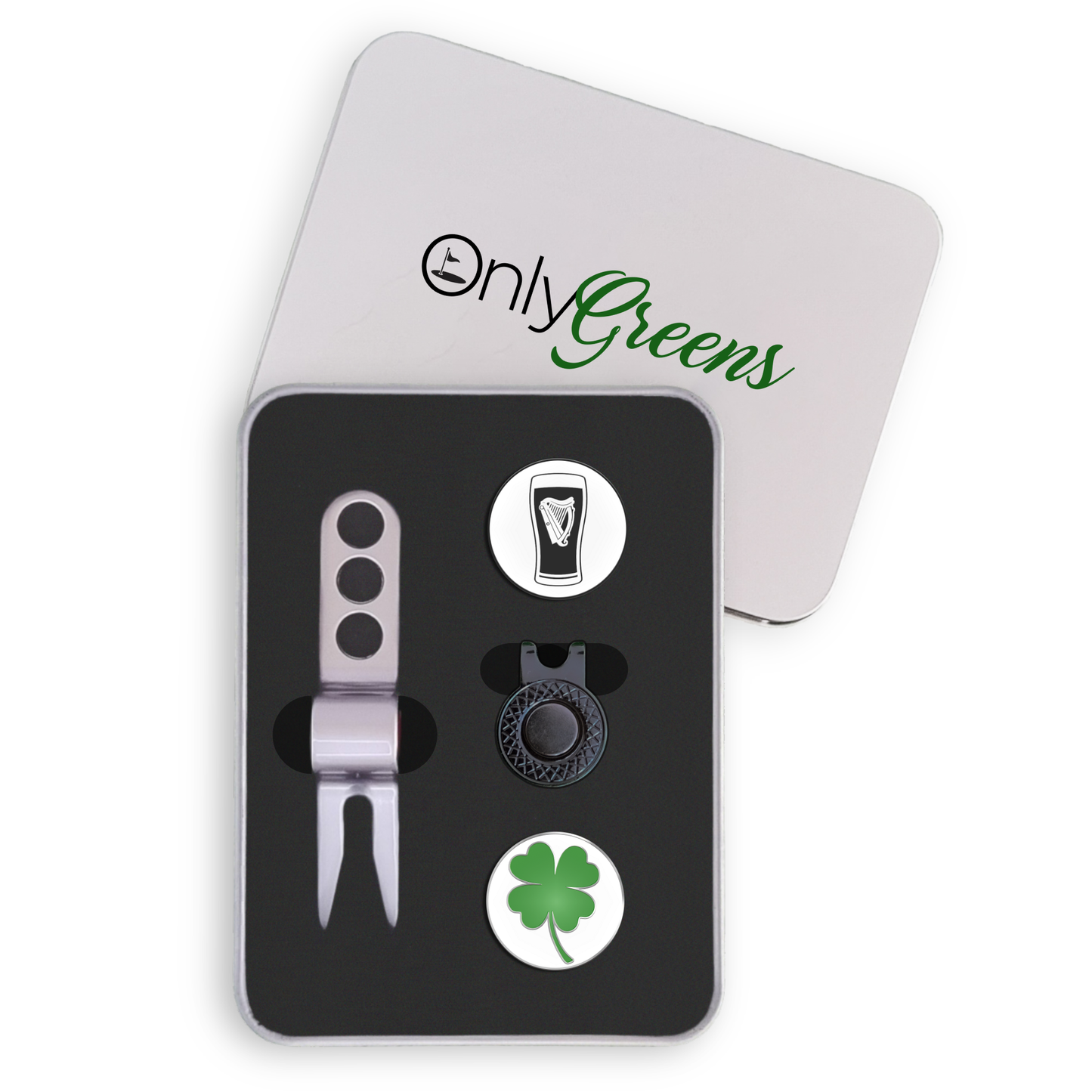 Golf Ball Marker Gift Set - Luck of the Irish