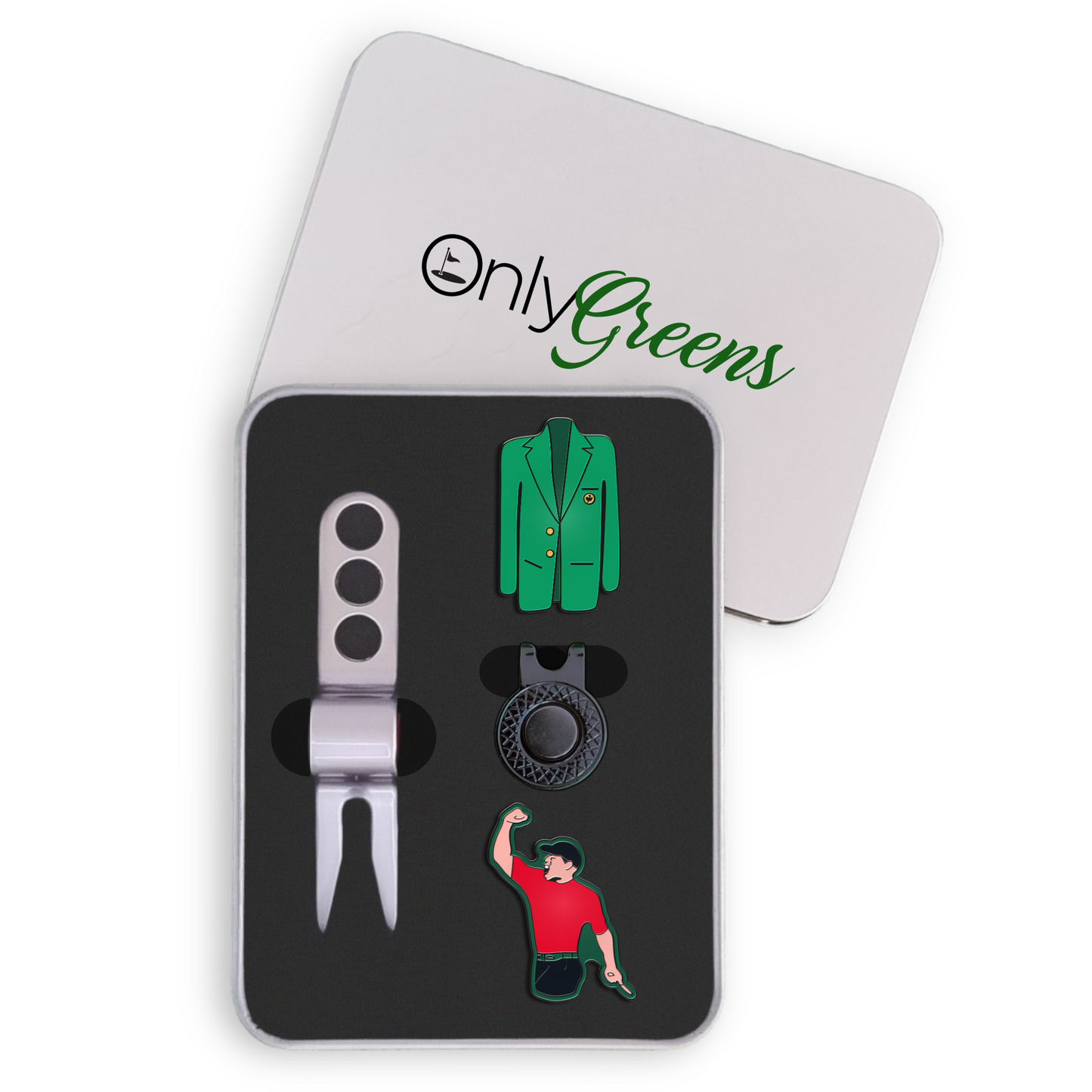 Golf Ball Marker Gift Set - Masters | Tiger