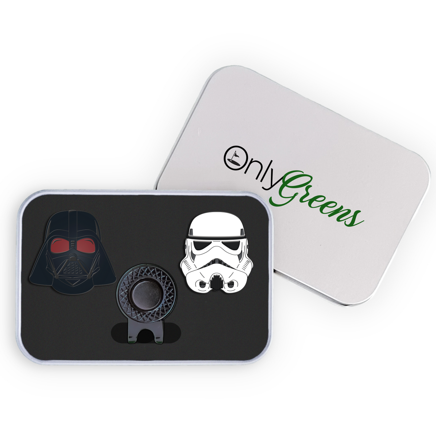 Golf Ball Marker Gift Set - Dark Side