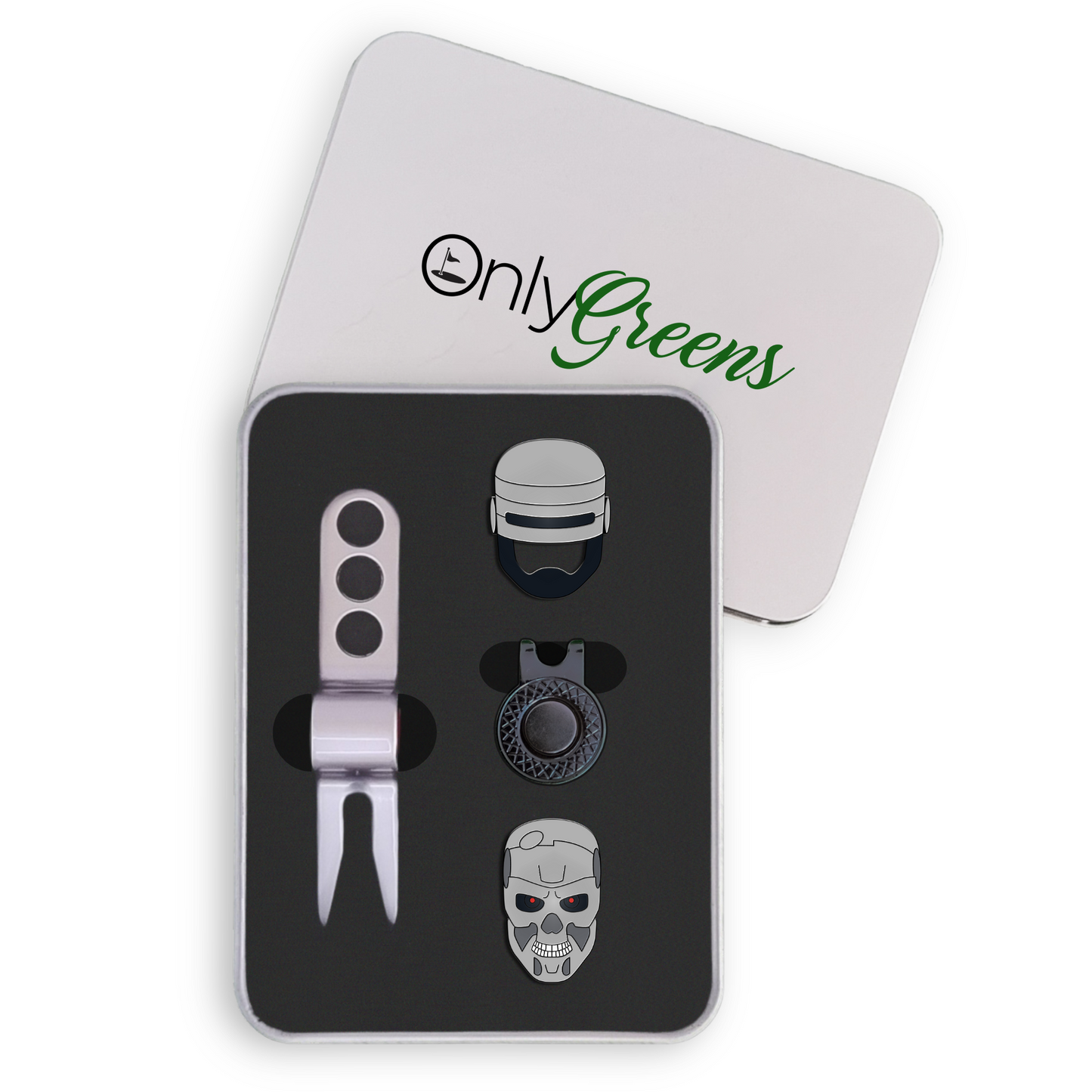 Golf Ball Marker Gift Set - Robo | Terminator