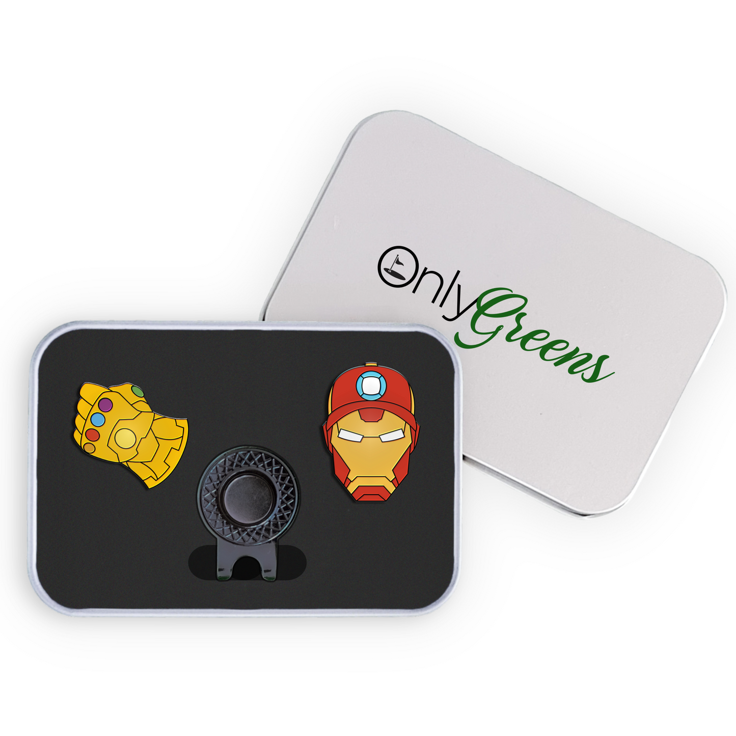 Golf Ball Marker Gift Set - Iron Gauntlet