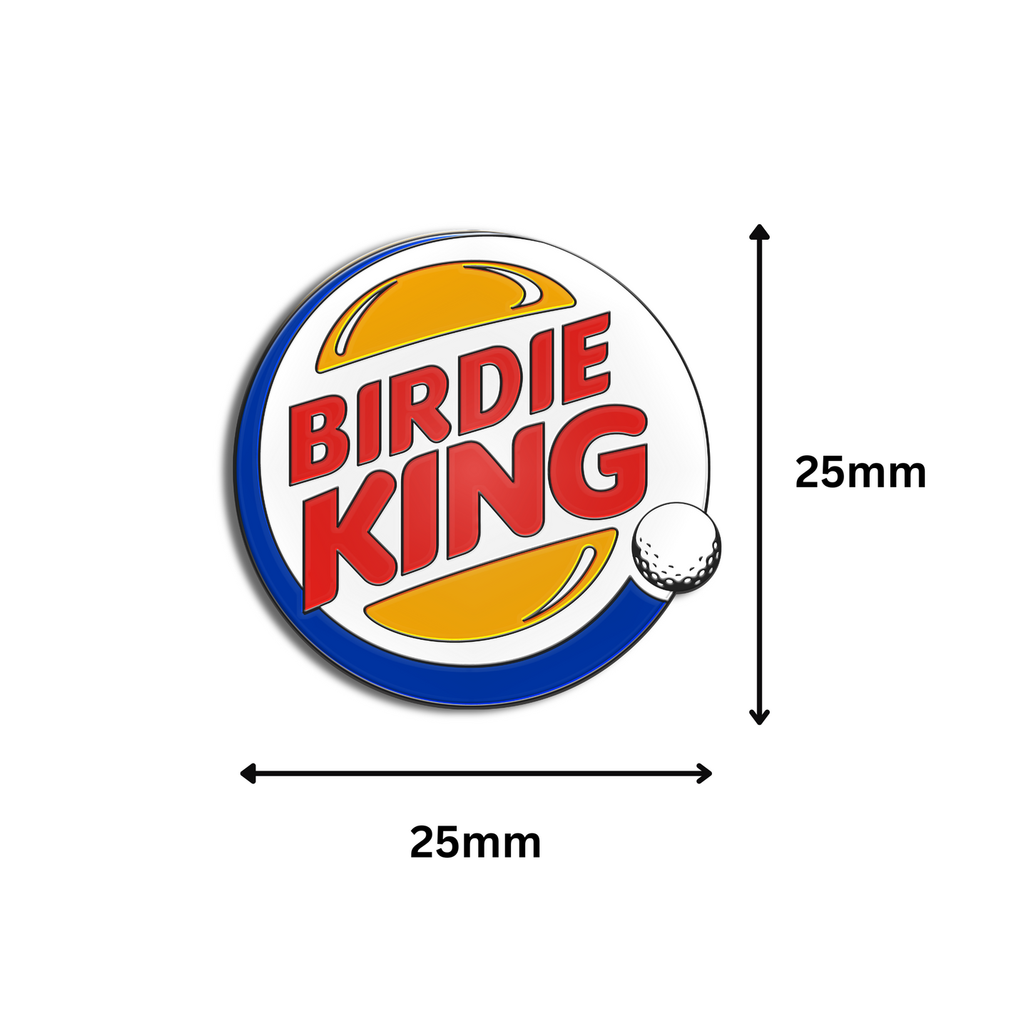 Golf Ball Marker Set - Bogey/Birdie King