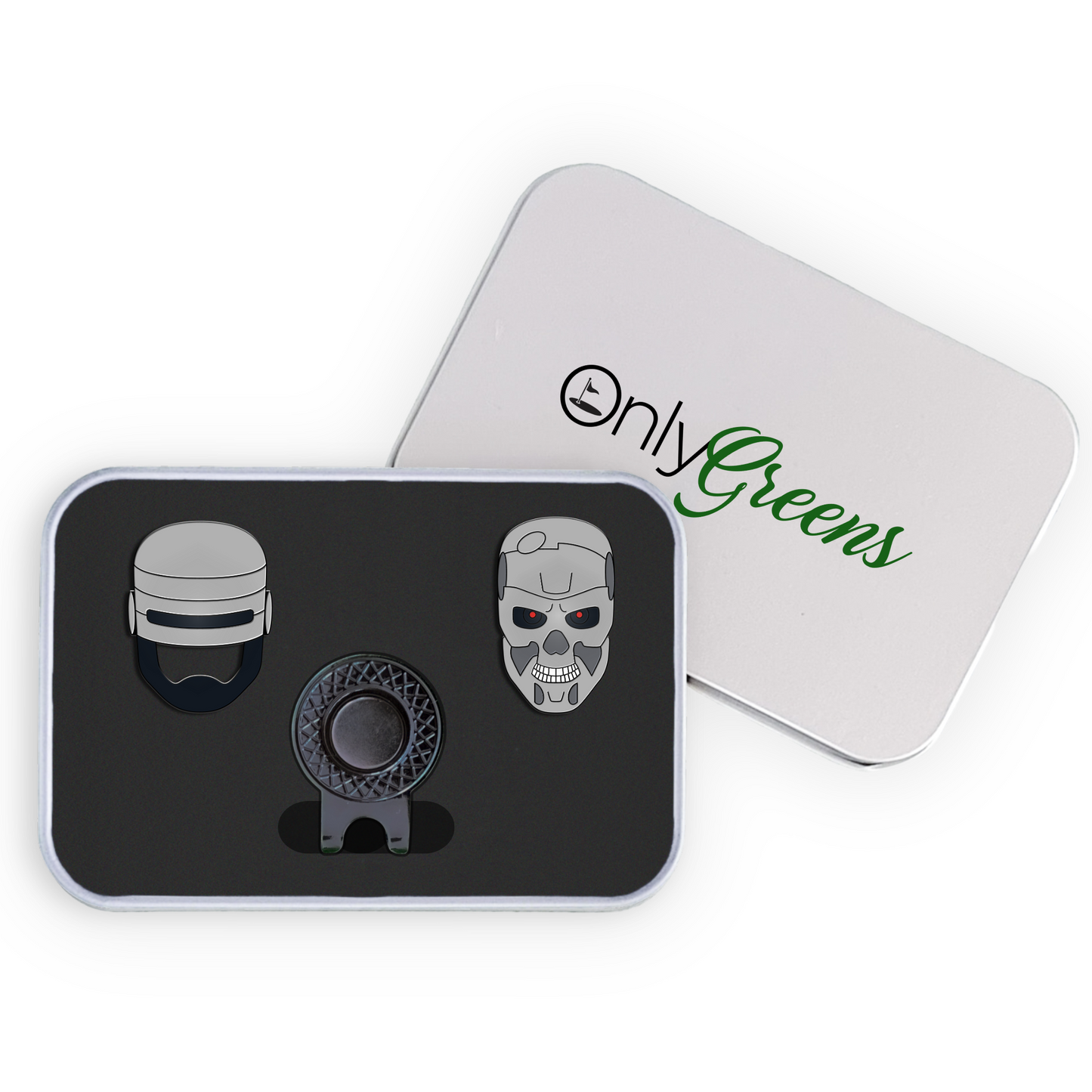 Golf Ball Marker Gift Set - Robo | Terminator