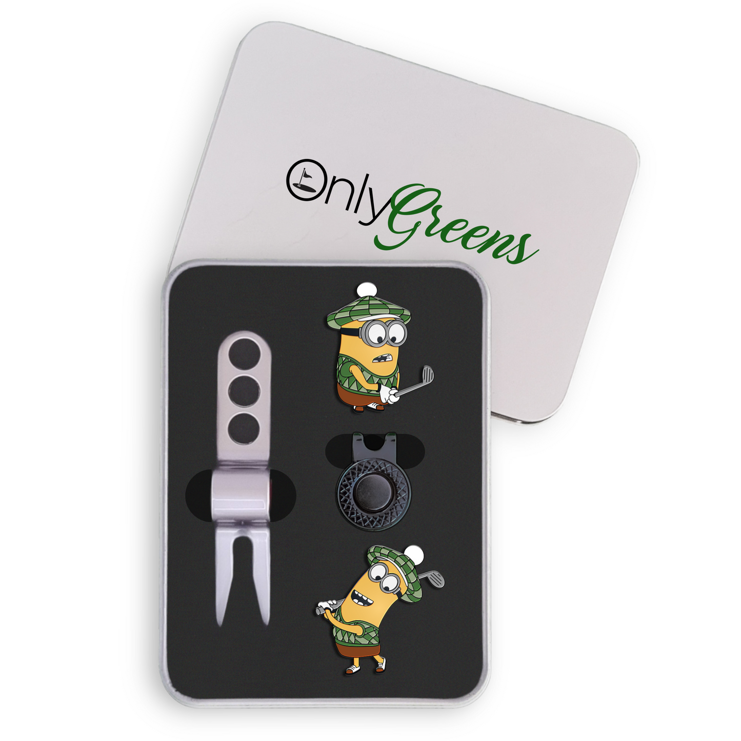 Golf Ball Marker Gift Set - Mini Henchman