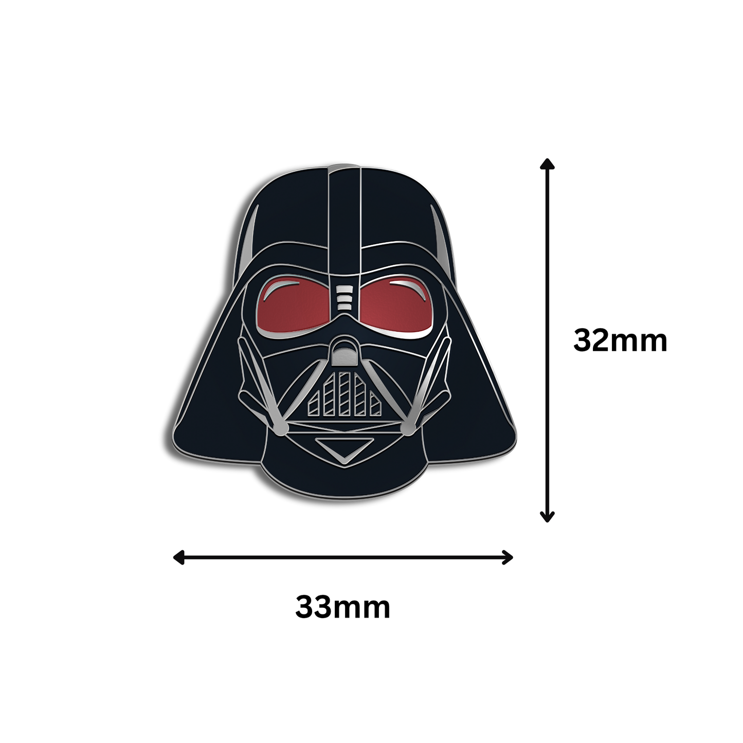 Golf Ball Marker Gift Set - Darth Chrome - Storm Trooper - May the Course be With You