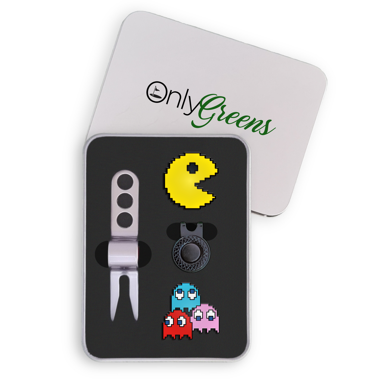 Golf Ball Marker Gift Set - Retro Arcade