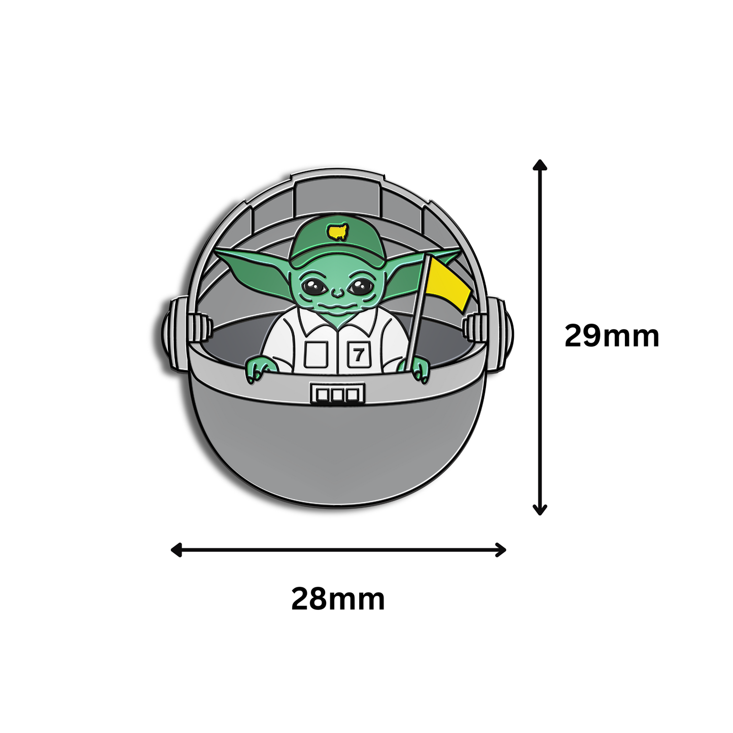 Golf Ball Marker Gift Set - Boba/Mando - May the Course Be With You