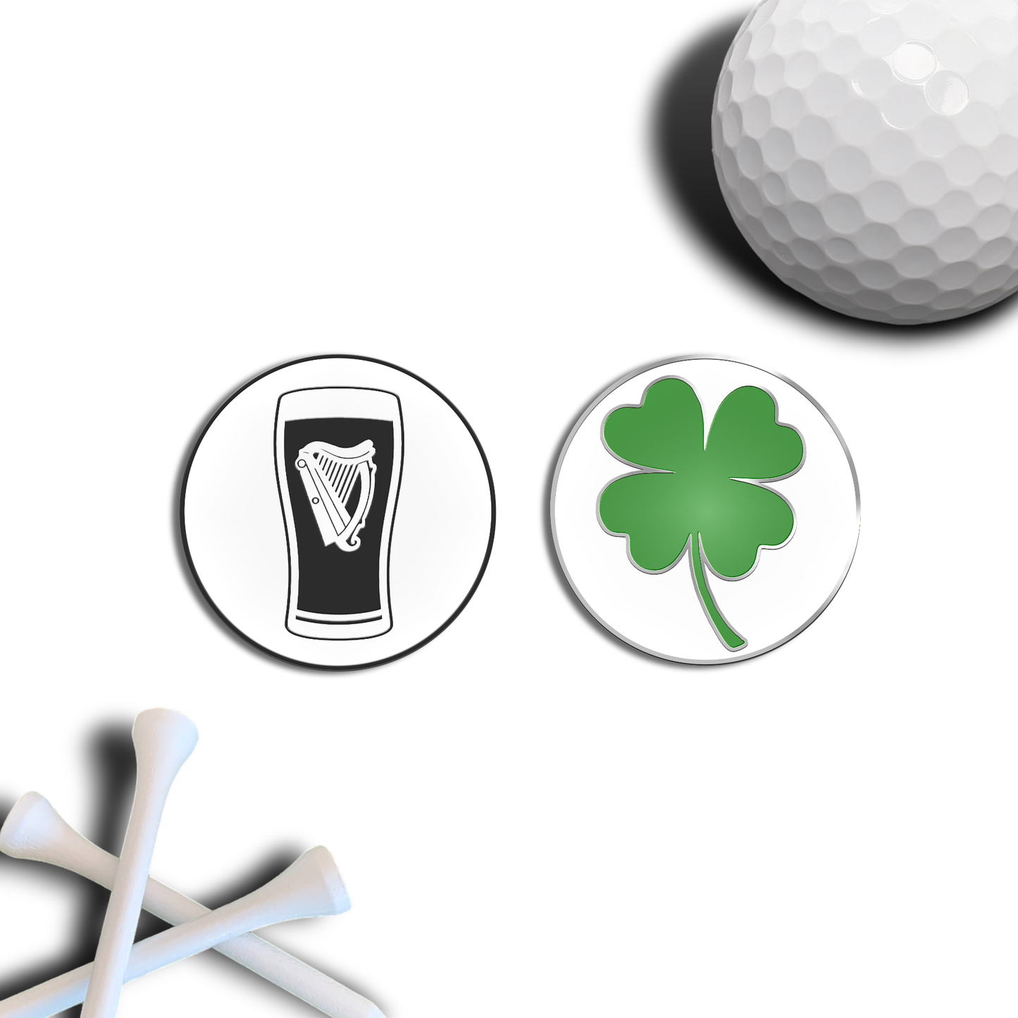 Golf Ball Marker Gift Set - Luck of the Irish