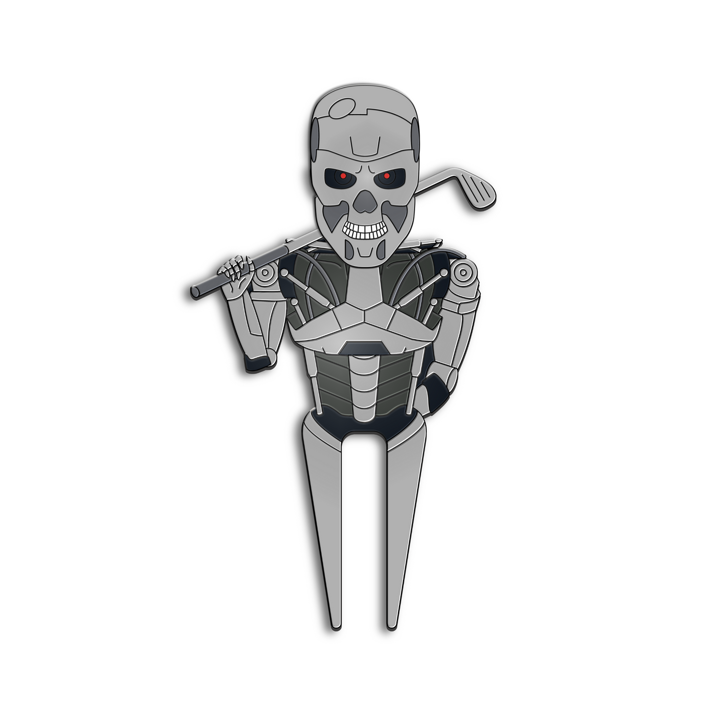 Divot/Pitch Repair Tool and Ball Marker Set - Tigernator