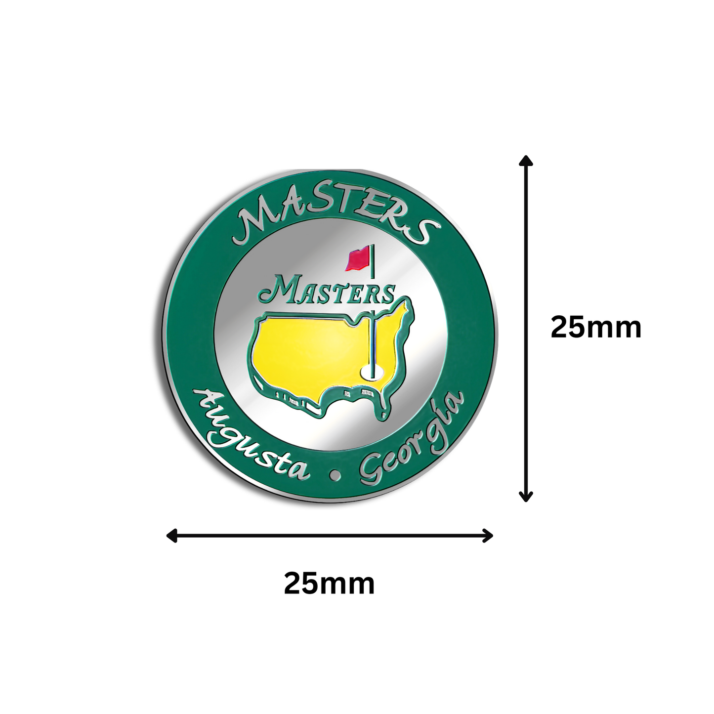 Golf Ball Marker Gift Set - Masters Augusta - Tiger