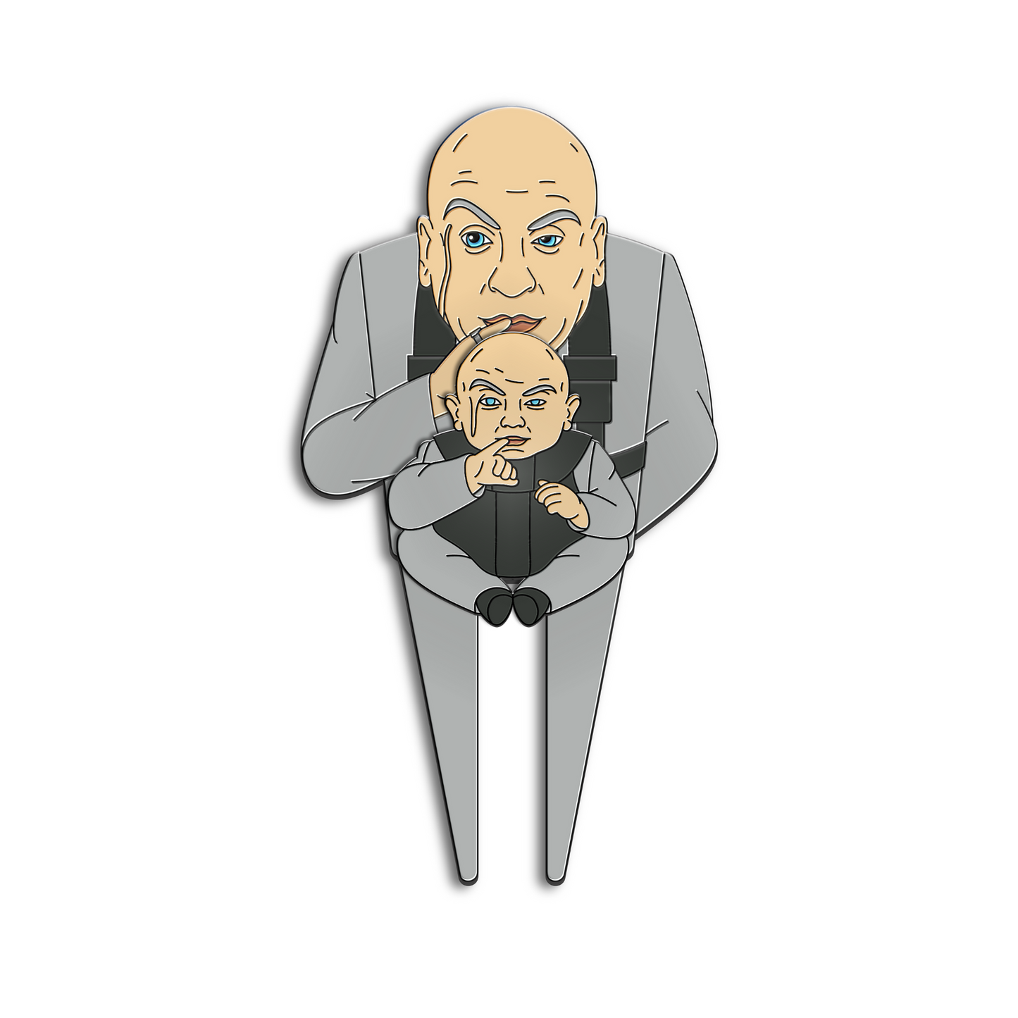 Divot/Pitch Repair Tool and Ball Marker Set - Dr. Evil & Clone Caddy