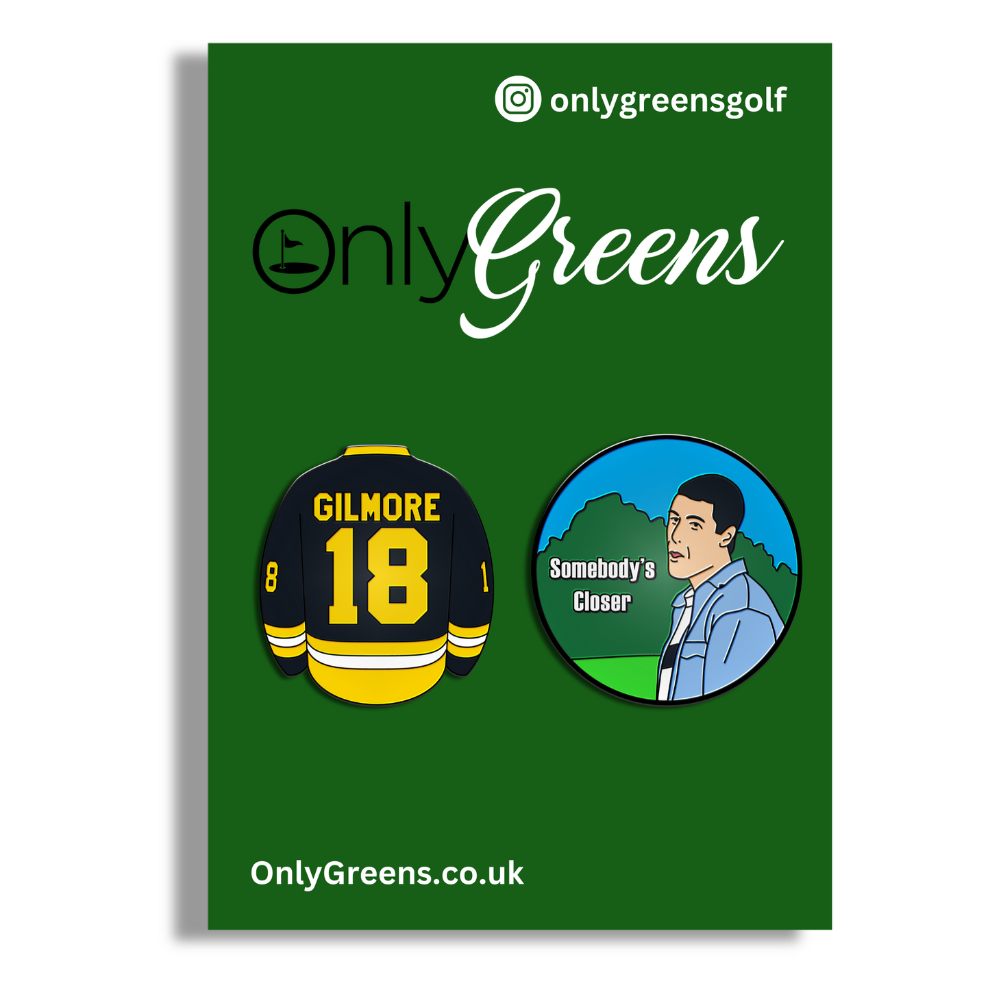 Golf Ball Marker Gift Set - Happy Gilmore Shirt