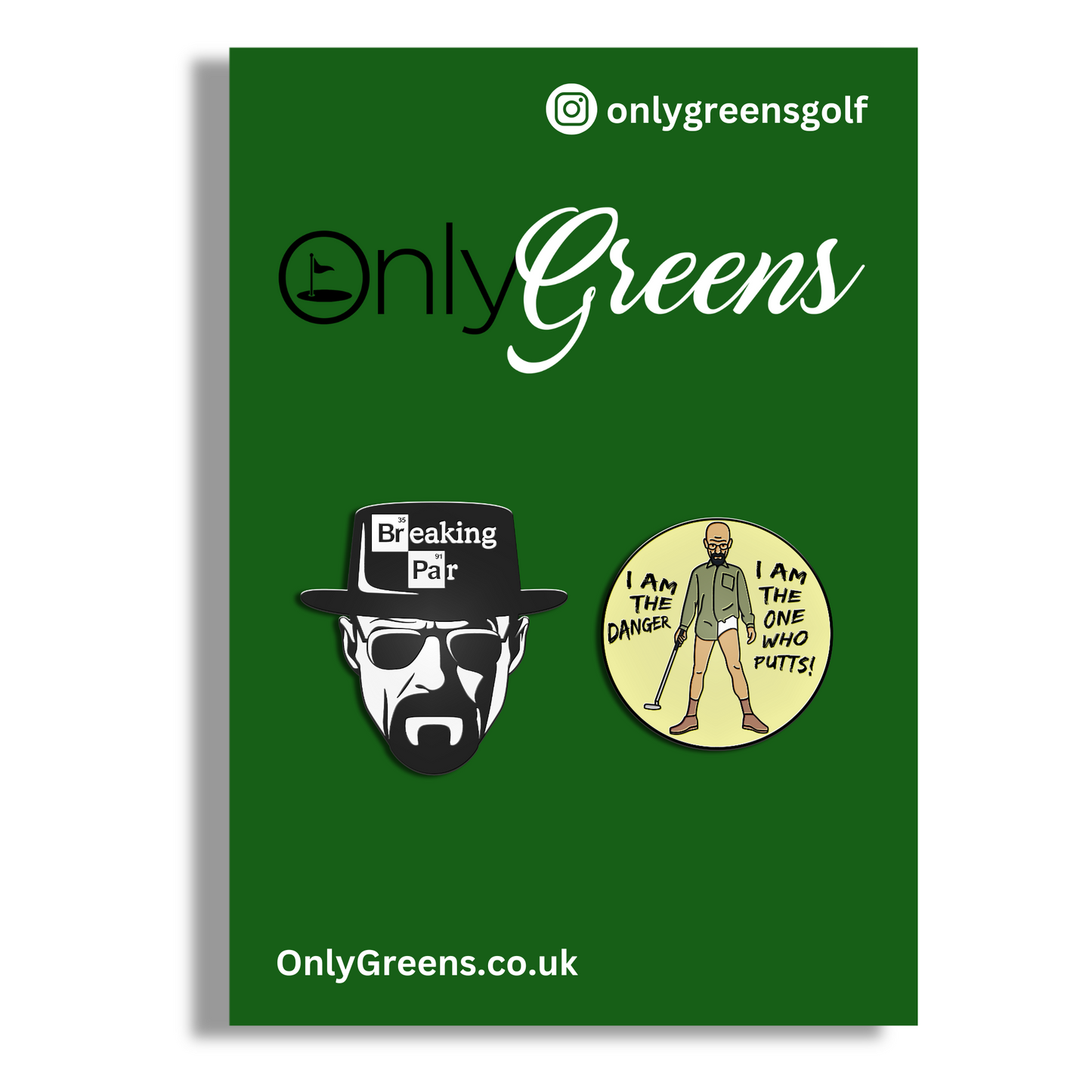 Golf Ball Marker Set - Breaking Par