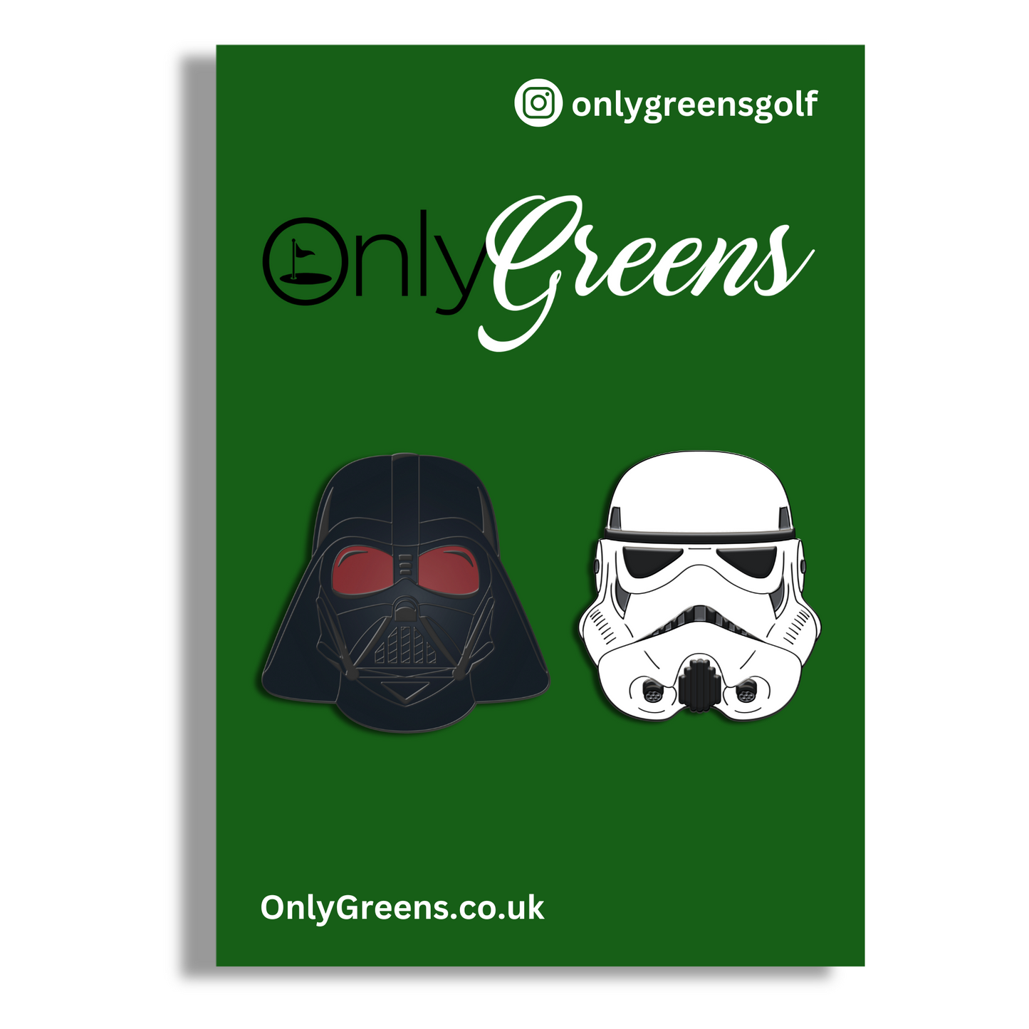 Golf Ball Marker Gift Set - Dark Side