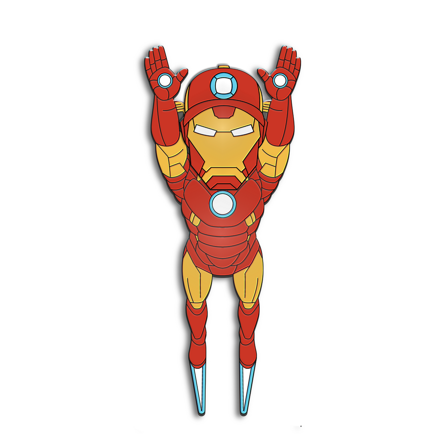 Divot/Pitch Repair Tool and Ball Marker Set - 8-Iron Man