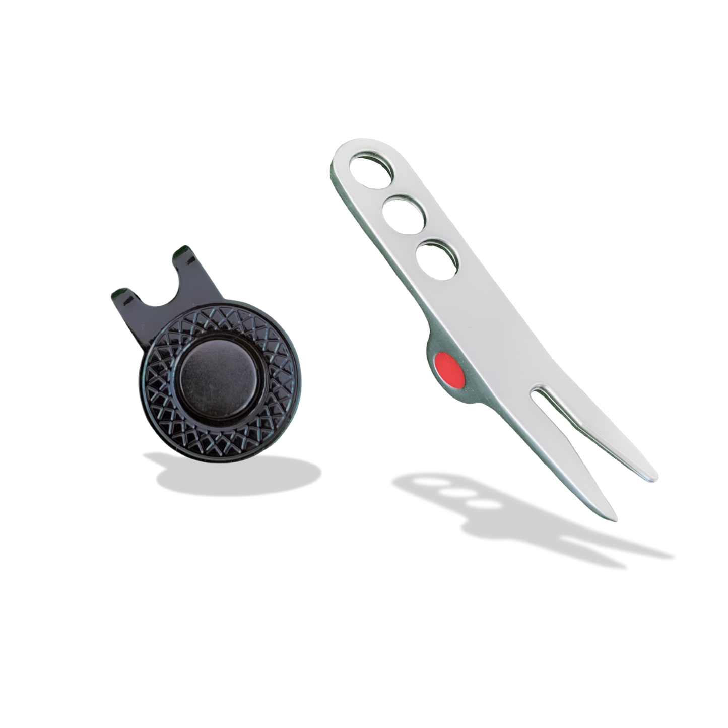 Golf Ball Marker Gift Set - Darth Chrome