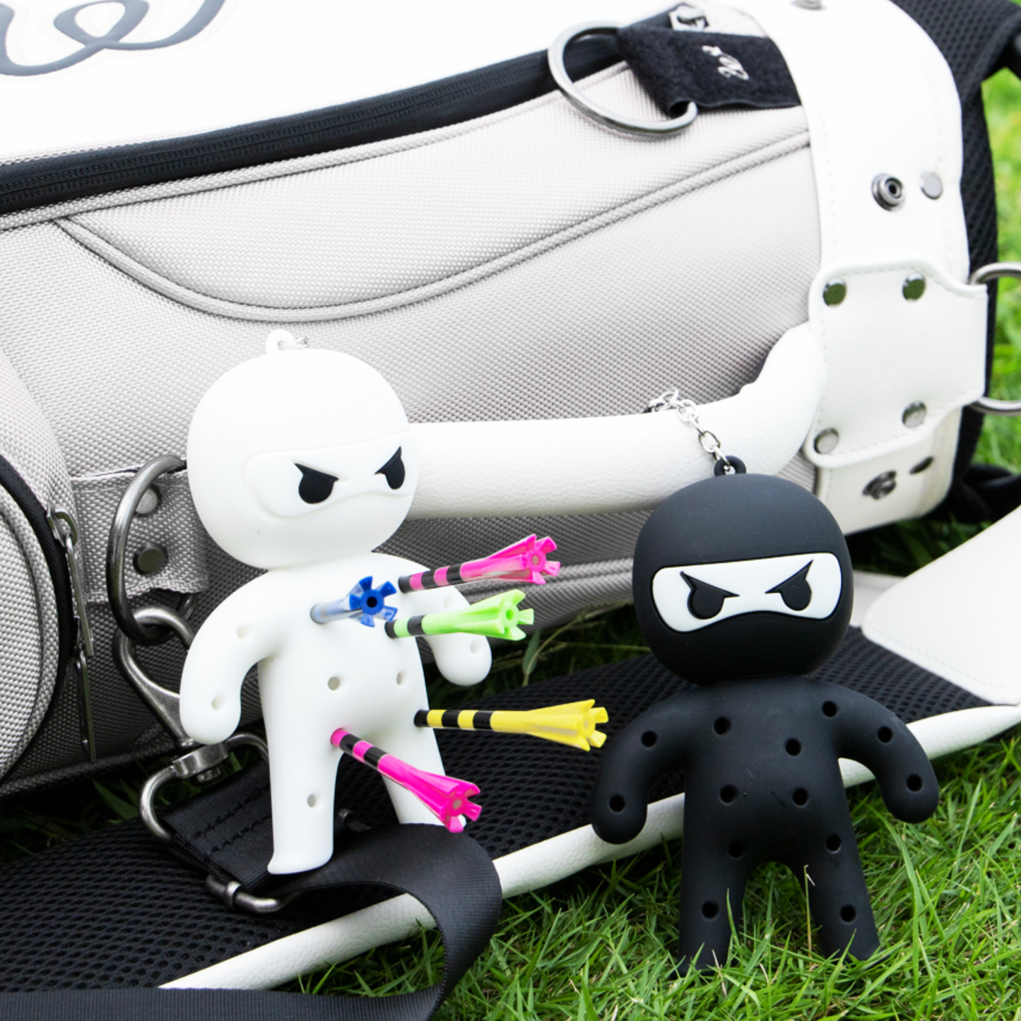 Golf Tee Holder – Ninja Design | Holds 13 Tees