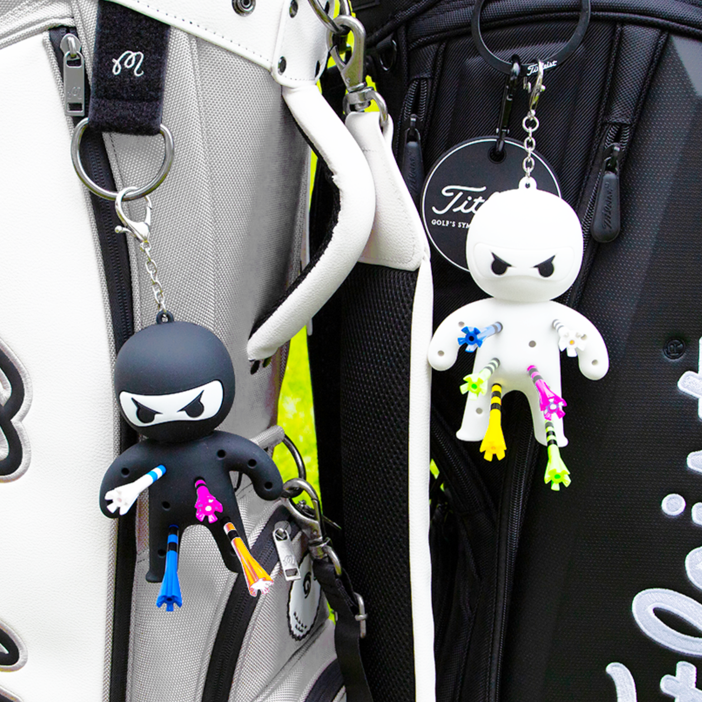 Golf Tee Holder – Ninja Design | Holds 13 Tees