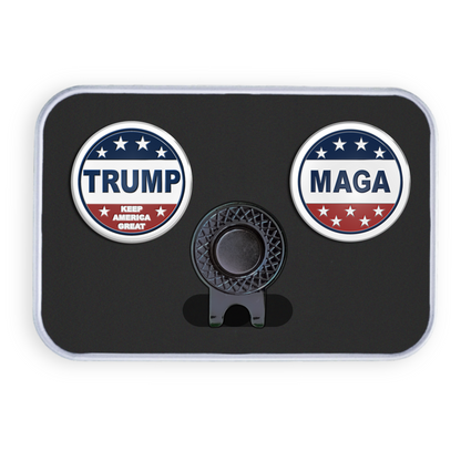 Golf Ball Marker Gift Set - Patriots