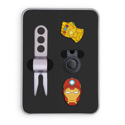 Golf Ball Marker Gift Set - Iron Gauntlet