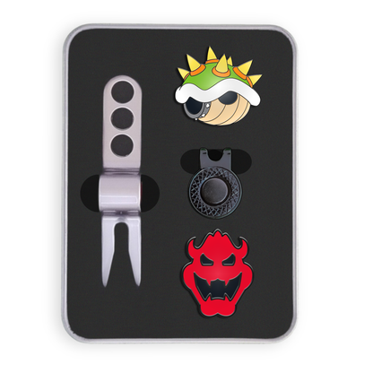 Golf Ball Marker Gift Set - King Koopa