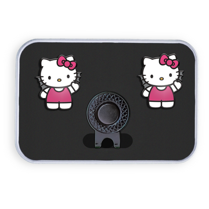 Golf Ball Marker Gift Set - Hello Kitty