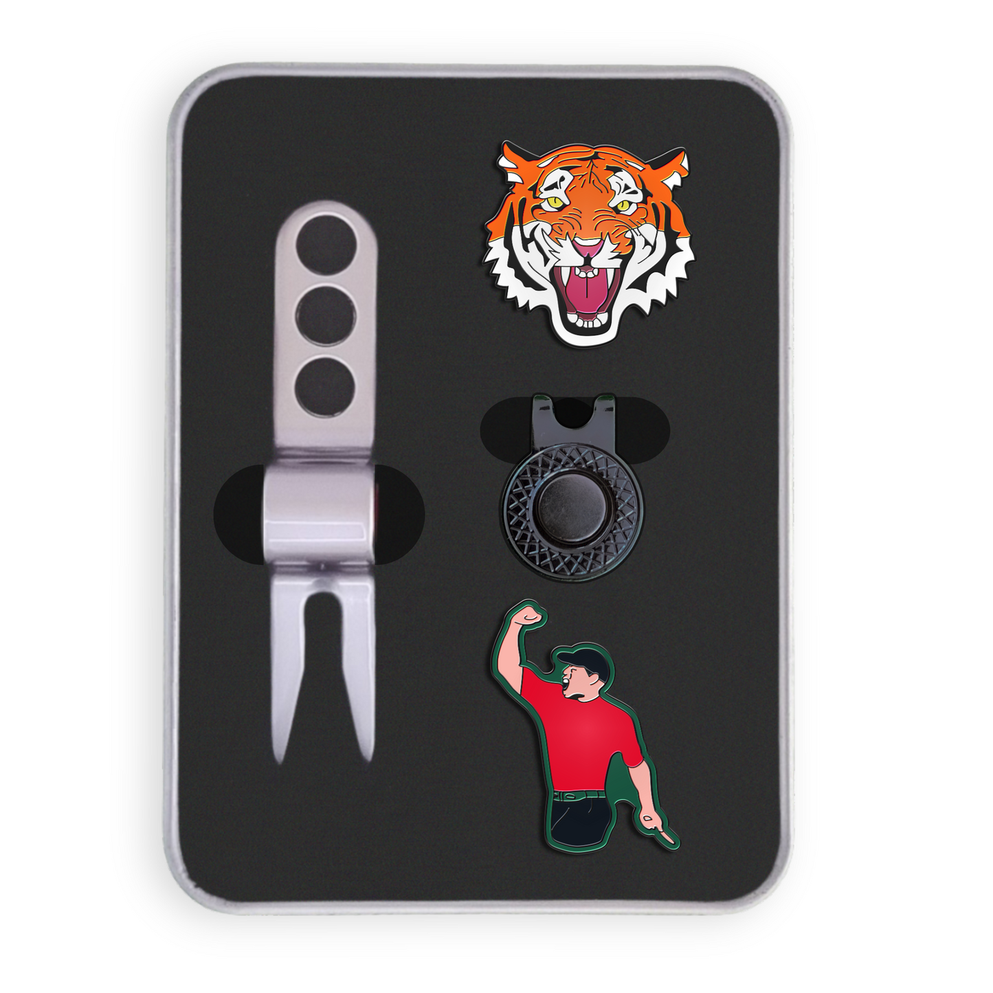 Golf Ball Marker Gift Set - Tiger | Tiger