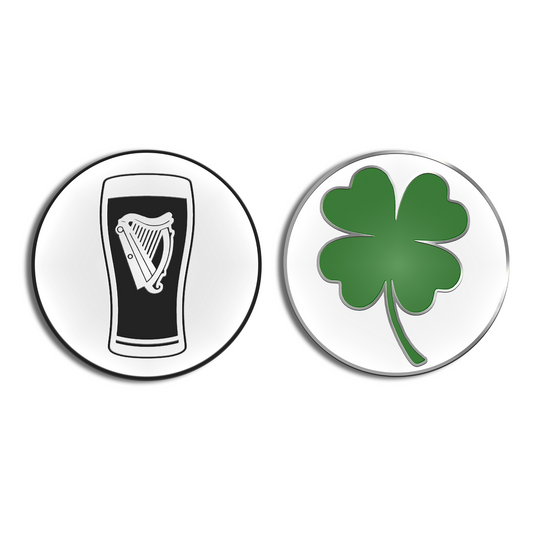 Golf Ball Marker Gift Set - Luck of the Irish