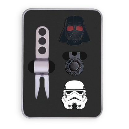 Golf Ball Marker Gift Set - Dark Side