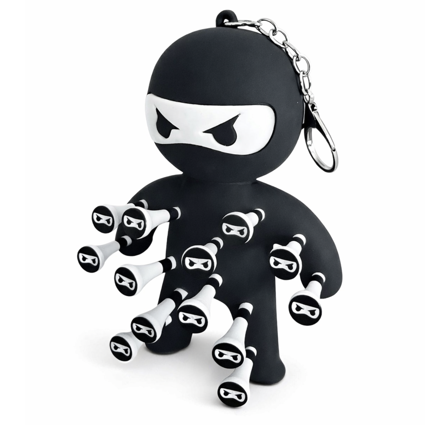 Golf Tee Holder – Ninja Design | Holds 13 Tees