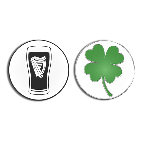 Golf Ball Marker Gift Set - Luck of the Irish