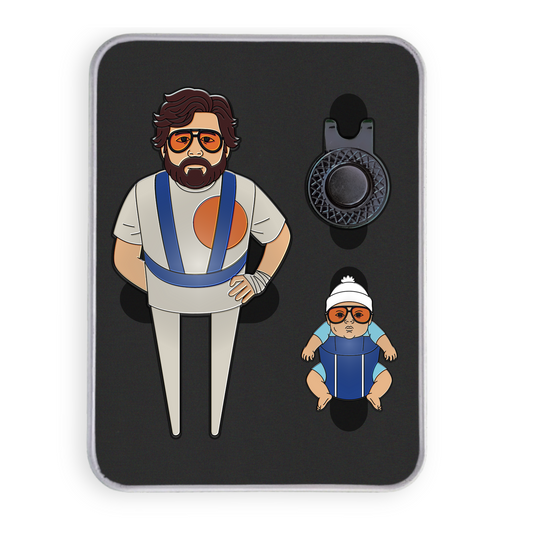 Divot/Pitch Repair Tool and Ball Marker Set - Alan & Baby Carlos