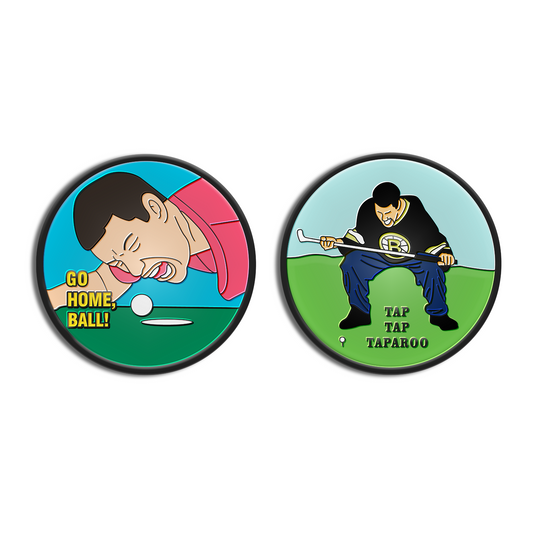 Golf Ball Marker Gift Set - Happy Gilmore