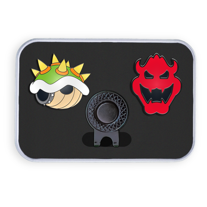 Golf Ball Marker Gift Set - King Koopa