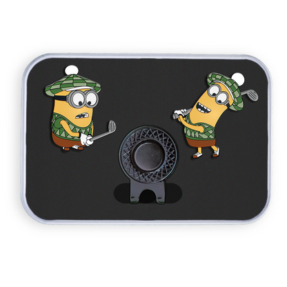 Golf Ball Marker Gift Set - Mini Henchmen