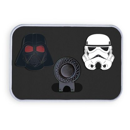 Golf Ball Marker Gift Set - Dark Side