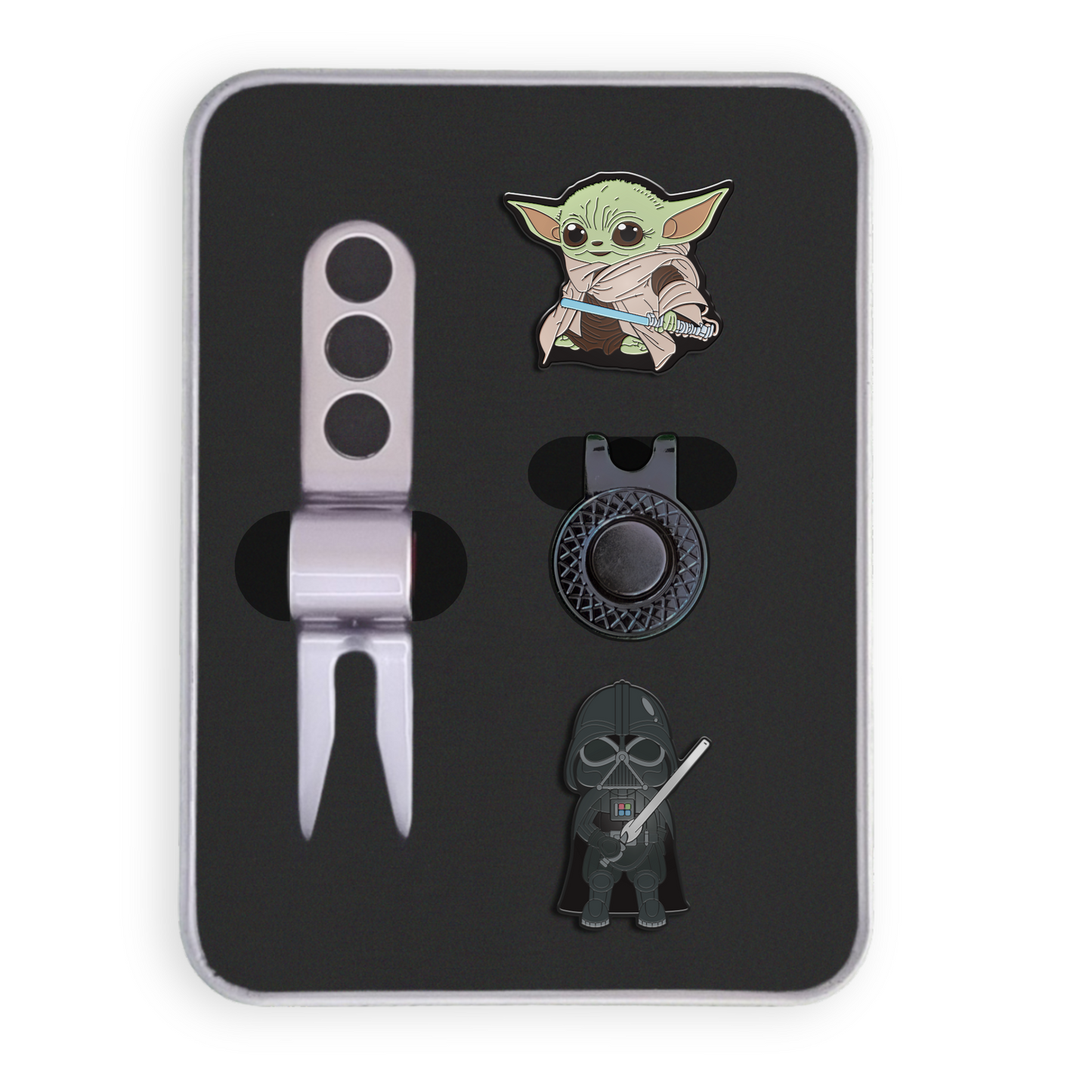 Golf Ball Marker Gift Set - The Force