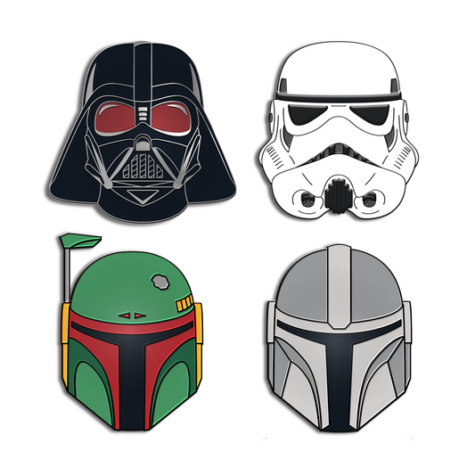Golf Ball Marker Gift Set - Boba/Mando - Dark Side