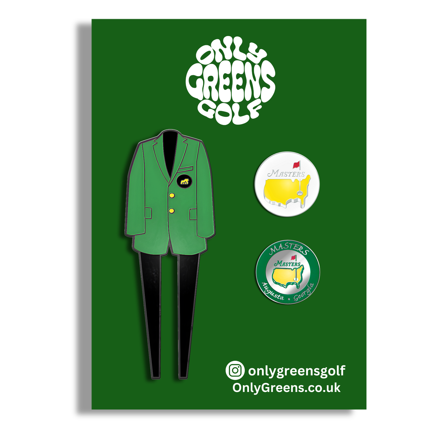 Divot/Pitch Repair Tool and Ball Marker Set - Masters Jacket