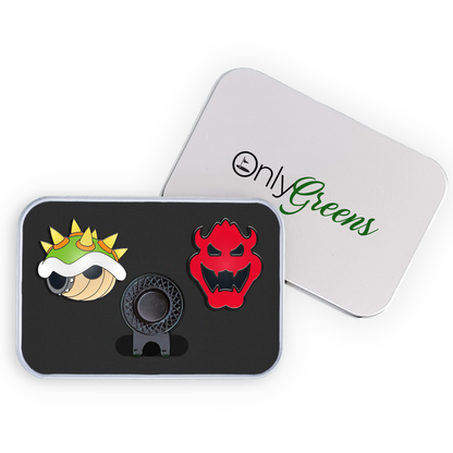 Golf Ball Marker Gift Set - King Koopa
