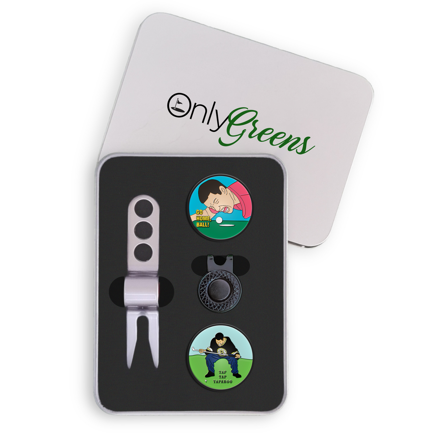 Golf Ball Marker Gift Set - Happy Gilmore